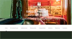 Desktop Screenshot of elcanton.es